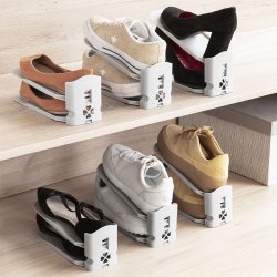 Justerbar skoorganisatr Sholzzer InnovaGoods 6 antal