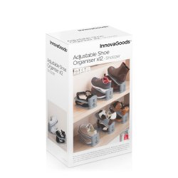 Justerbar skoorganisatr Sholzzer InnovaGoods 6 antal