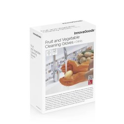 Handskar f�r Reng�ring av Frukt och Gr�nsaker Glinis InnovaGoods