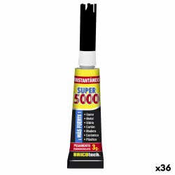 Omedelbar vidhftning Bricotech Super 5000 3 g (36 antal)