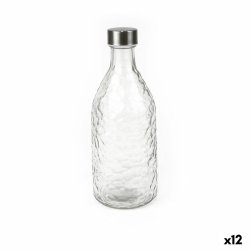 Glasflaska La Mediterrnea Metall Glas 1 L (12 antal)