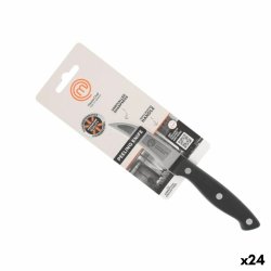 Skalkniv MasterChef Svart Silvrig Rostfritt stl 7 cm (24 antal)