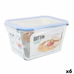 Lunchlda Quttin Rektangulr 2,35 L (6 antal)