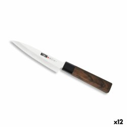 Kkskniv Quttin Banno Takamura Brun Silvrig 12 cm (12 antal)