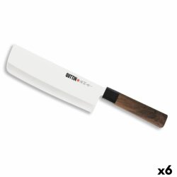 Kkskniv Quttin Takamura Brun Silvrig 17 cm (6 antal)
