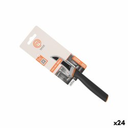 Skalkniv MasterChef Svart Silvrig Rostfritt stl 7,5 cm (24 anta
