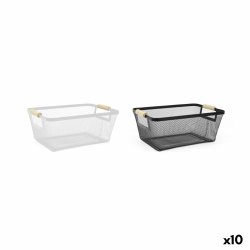 Multifunktionell korg Confortime Metall 33,2 x 22,6 x 13,5 cm (1