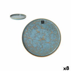 Servingsfat La Mediterrnea Scratch blue (8 antal)