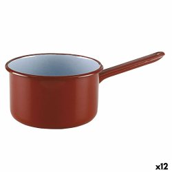 Kokpanna Quid Clasico Esmalte Rdbrun Metall Stl  14 cm (12 an