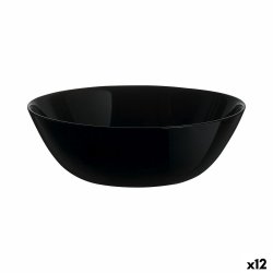 Snacksskl Luminarc Zelie Negro Svart Glas (12 antal)