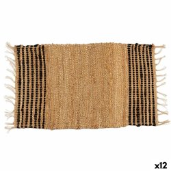 Matta Gift Decor Svart Naturell 60 x 90 cm (12 antal)