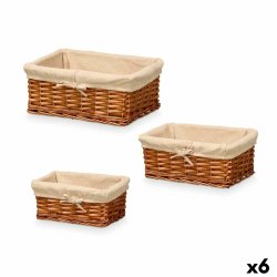 Korgset Kipit HX31033S/3 Naturell Polyester vide 50 % bomull 39