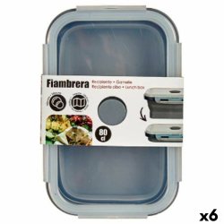 Lunchlda Kinvara CH19130-2 Gr Transparent ABS 800 ml (6 antal)