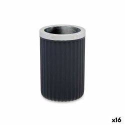 Glas Berilo Antracitgr Plast 7,5 x 11,5 x 7,5 cm (16 antal)
