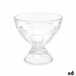 Glass- och milkshakeglas Vivalto Transparent Glas 280 ml (6 anta