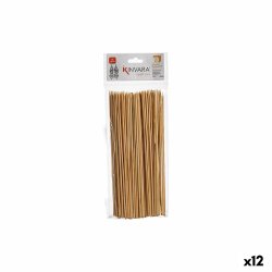 Bambupinnar Kinvara Brun Bambu 20 cm 85 Delar (12 antal)