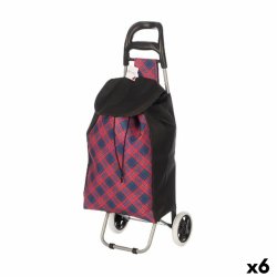 Kundvagn Kinvara Bl Rosa 33 L 35,5 x 28 x 94 cm Romb (6 antal)