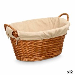 Multifunktionell korg Kipit Naturell Polyester Bomull vide (12 a