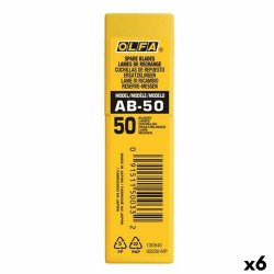 Skrblad Olfa AB-50 9 mm 50 Delar 6 antal