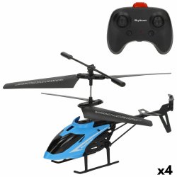 Fjrrkontroll Helikopter Colorbaby (4 antal)
