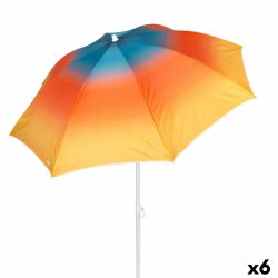 Parasoll Aktive Multicolour 180 x 195 x 180 cm (6 antal)