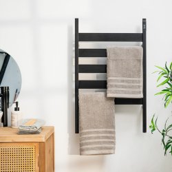 Elektrisk handdukstork f�r v�gg eller golv InnovaGoods (Renovera