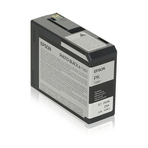 Original Blckpatron Epson C13T580100 Svart