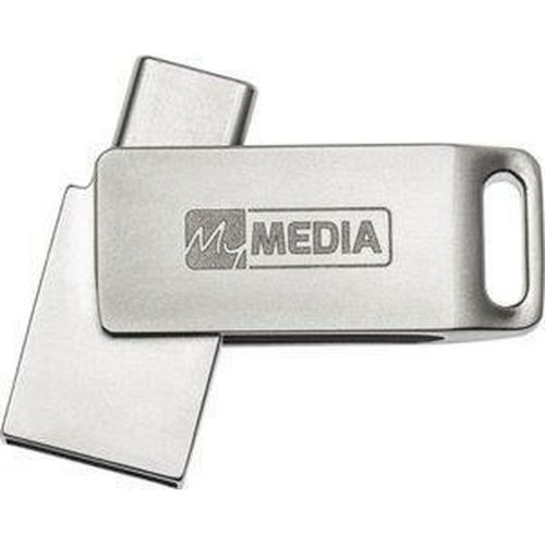 Minnessticka MyMedia Silvrig 128 GB