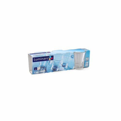 Shotglas Luminarc Carajillo Transparent Glas 110 ml 3 Delar