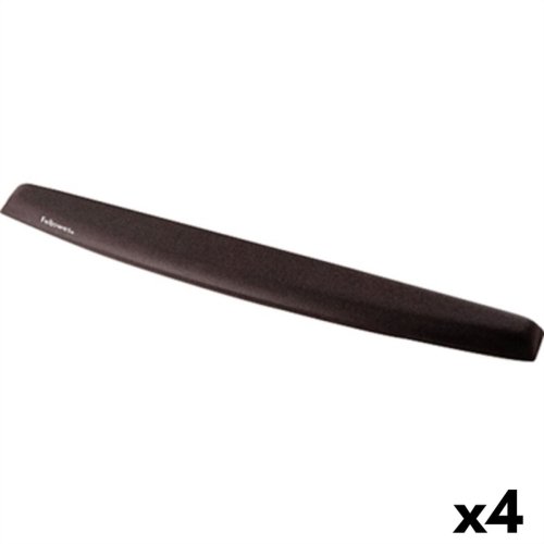 Handledsstd Fellowes    Svart Tyg Foam 4 antal (23 x 490 x 58 m