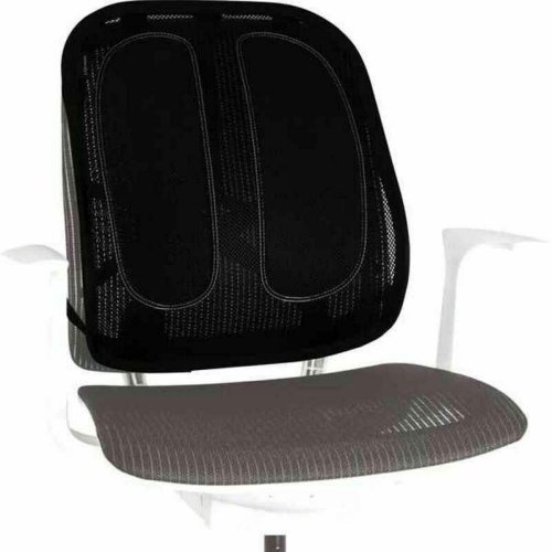 Ryggstd fr sten Fellowes 9191301 Svart Justerbar Ergonomiskt