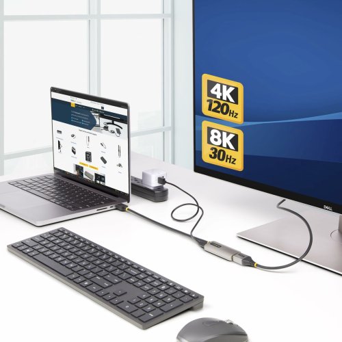 VGA Kabel Startech 148B-HDMI-DP-8K 30 cm