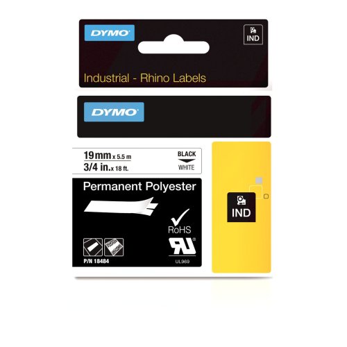Laminerat Band till Etikettskrivare Dymo 18484 Vit Multicolour S