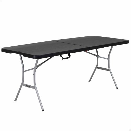 Fllbord Lifetime Svart 183 x 73 x 76 cm