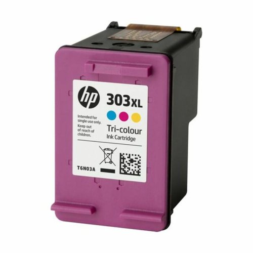 Original Blckpatron HP T6N03AE Trefrgad Cyan/Magenta/Gul