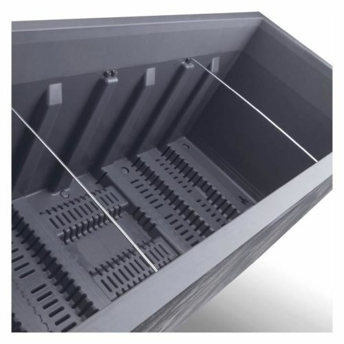 Kruka Deroma Antracitgr 99 cm Plast Rektangulr Modern