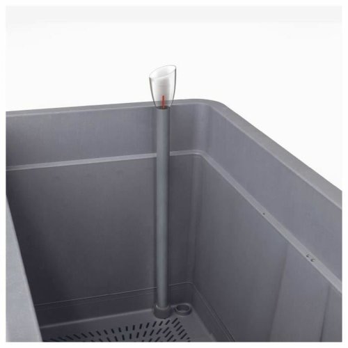 Kruka Deroma Antracitgr 38 x 38 x 39 cm Plast Fyrkantig Kub 38