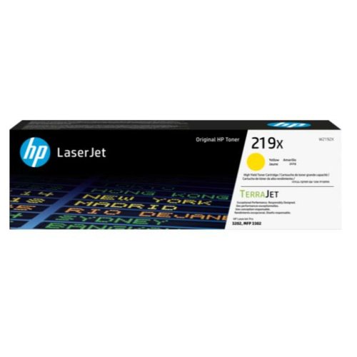 Original Toner HP W2192X Gul (1 antal)