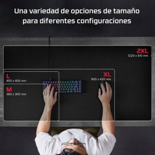 Musmatta HyperX Svart