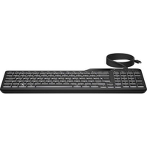 Tangentbord HP 7N7C0AA#ABB Svart QWERTY