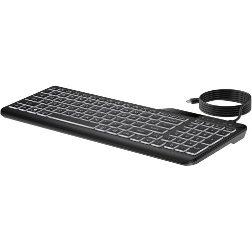 Tangentbord HP 7N7C0AA#ABB Svart QWERTY