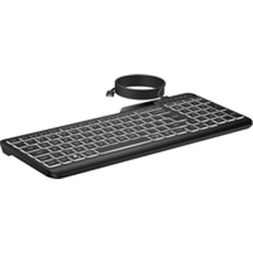 Tangentbord och Mus HP 7N7C1AA Svart Qwerty US Qwerty Spanska