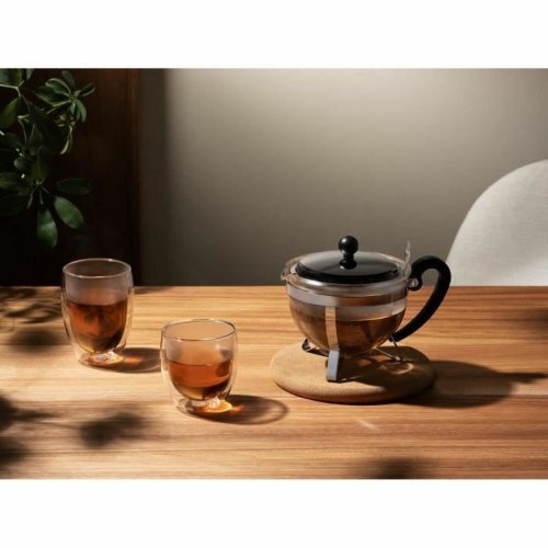 Tekanna Bodum Gr 1 L Glas Rostfritt stl