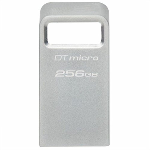 USB-minne Kingston DataTraveler DTMC3G2 256 GB Svart Silvrig 256