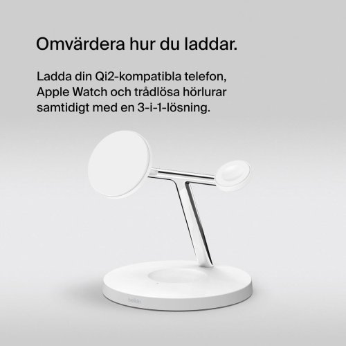 Trdls laddare Belkin WIZ009VFWH-V2 Vit