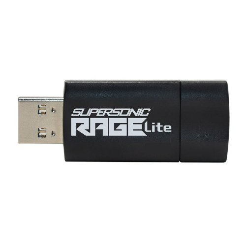 USB-minne Patriot Memory Supersonic Rage Lite Svart Svart/Bl 64