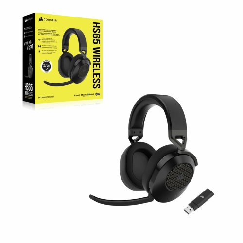 Hrlurar med Mikrofon Corsair Svart