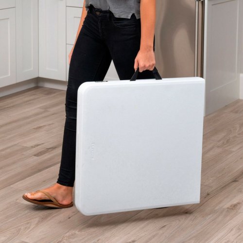 Fllbord Lifetime Vit 122 x 91,5 x 61 cm Stl HDPE