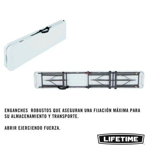Bnk Lifetime Vit Hopfllbar 183 x 42 x 29 cm