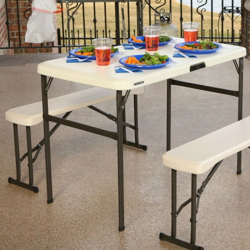 Fllbord Lifetime Krm 106,5 x 73,5 x 61 cm Stl Plast